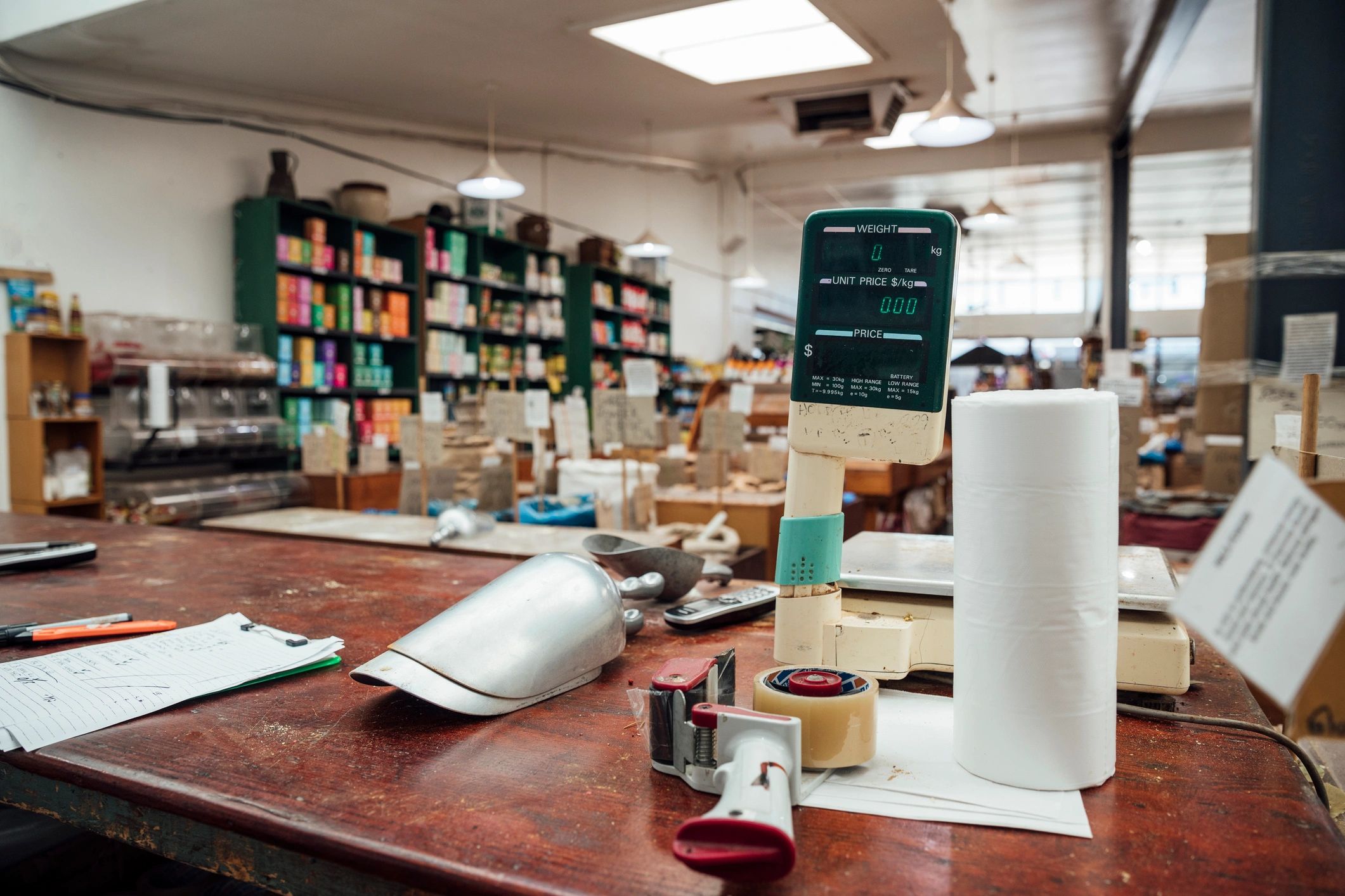 Custom printing workspace